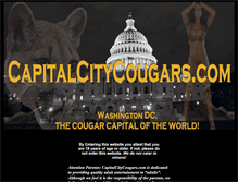 Tablet Screenshot of capitalcitycougars.com